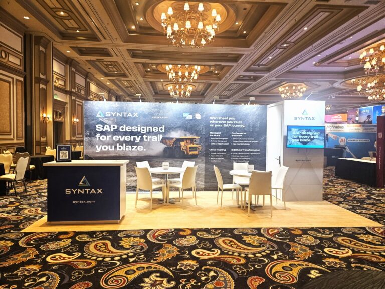 Syntax meets with SAP Power Users at SAP Insider 2024 at the Bellagio