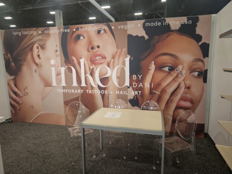 Inked By Dani Exhibited at Cosmoprof 2024 from July 23rd to July 25th, 2024 at Mandalay Bay in Las Vegas