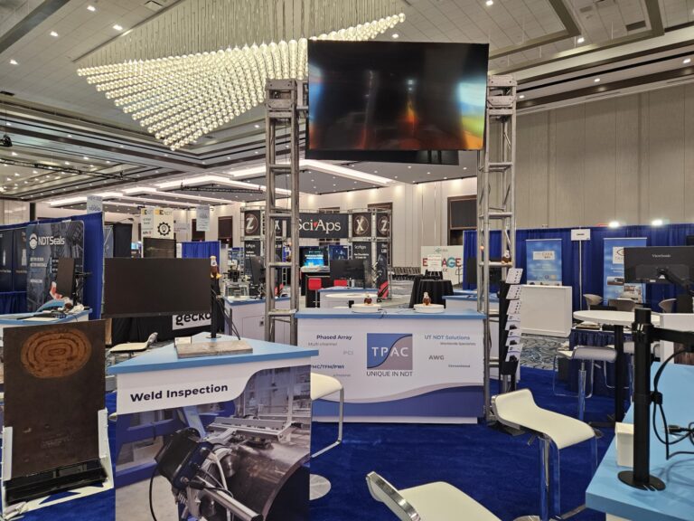 The Phased Array Company (TPAC) exhibited at ASNT 2024 in Las Vegas at Caesars Forum from October 21st to 23rd.