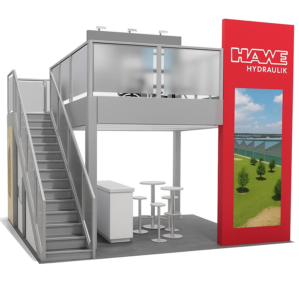 custom trade show booth design in las vegas