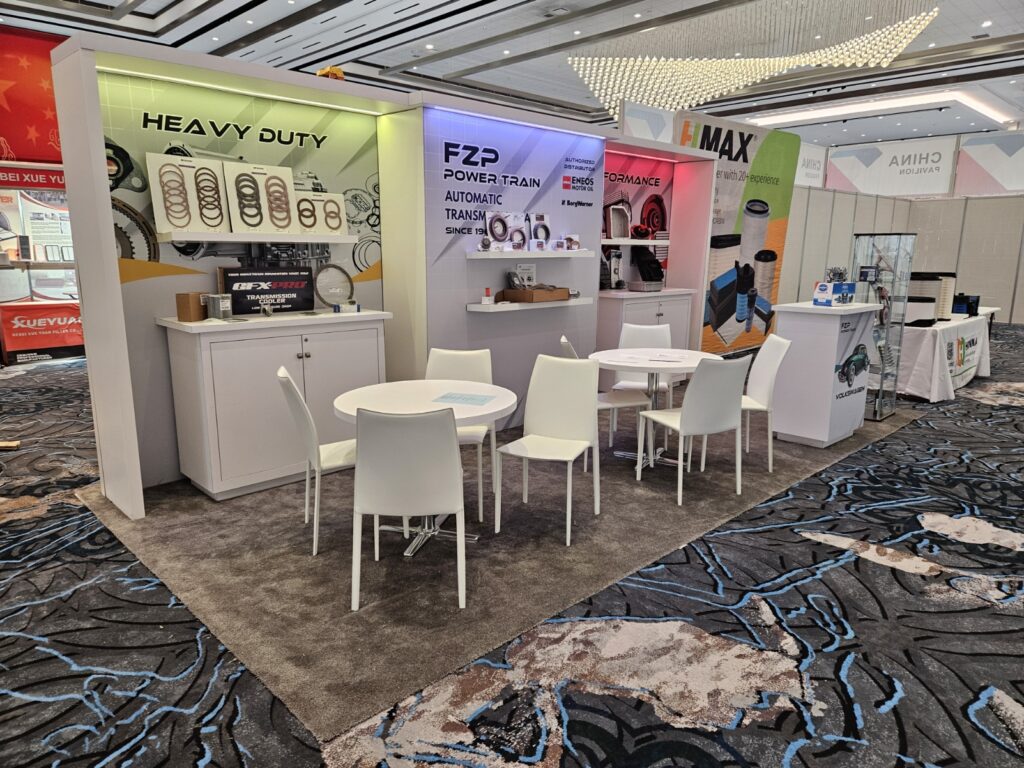 Trade Show Booth Graphics Inline Exhibit las vegas