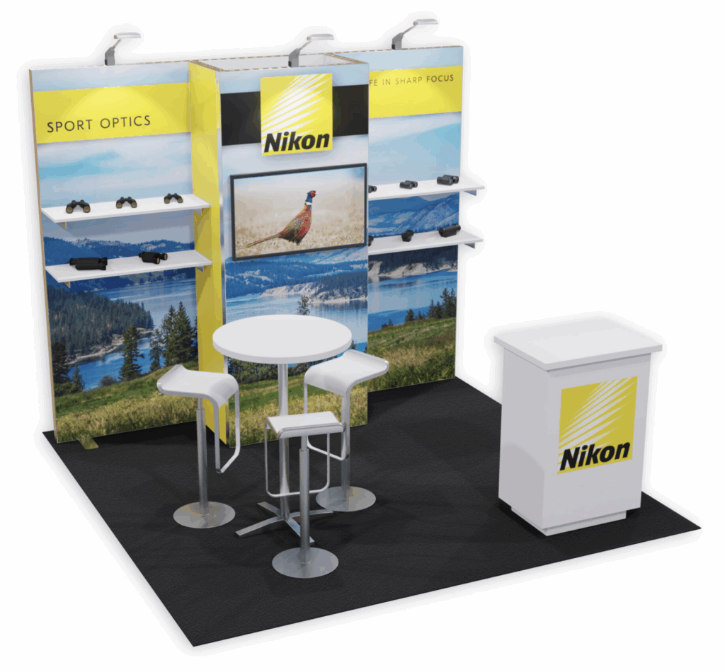 Nikon trade show booth display exhibit