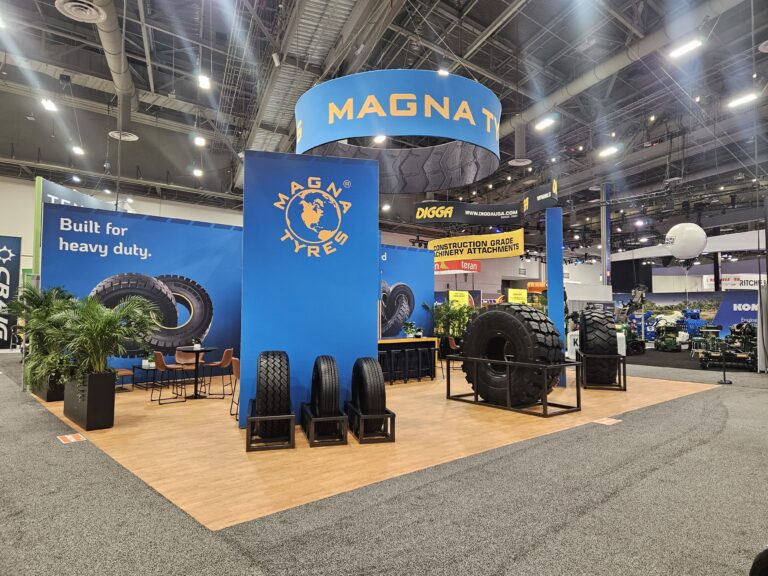 Magna Tyres 30×40 at ConExpo 2026