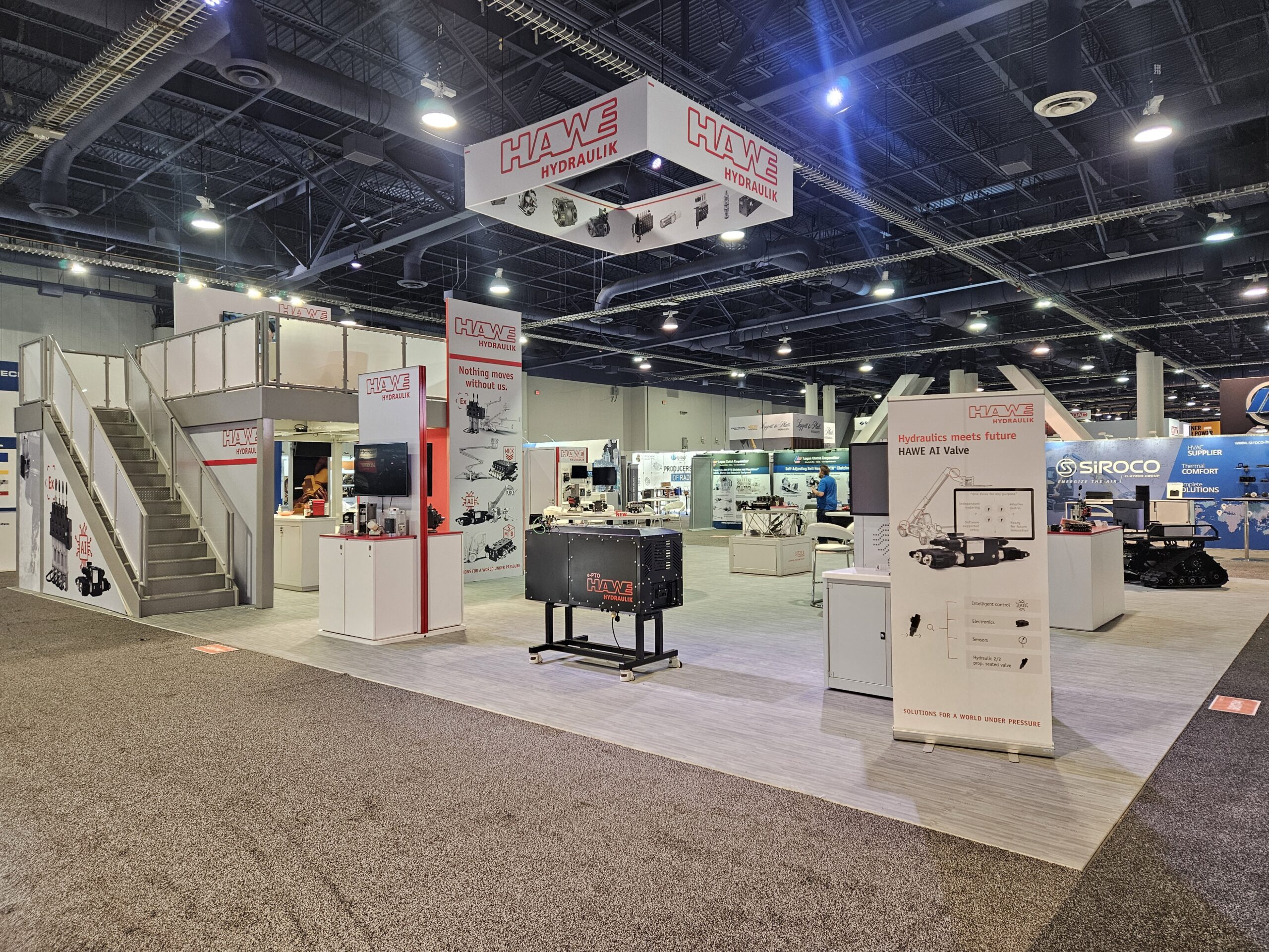 Hawe Hydraulik 40×50 at ConExpo 2026