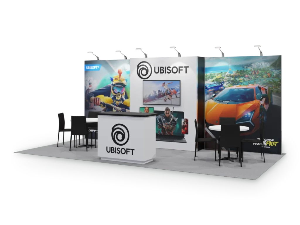 10×20 trade show booth design 1020 2A
