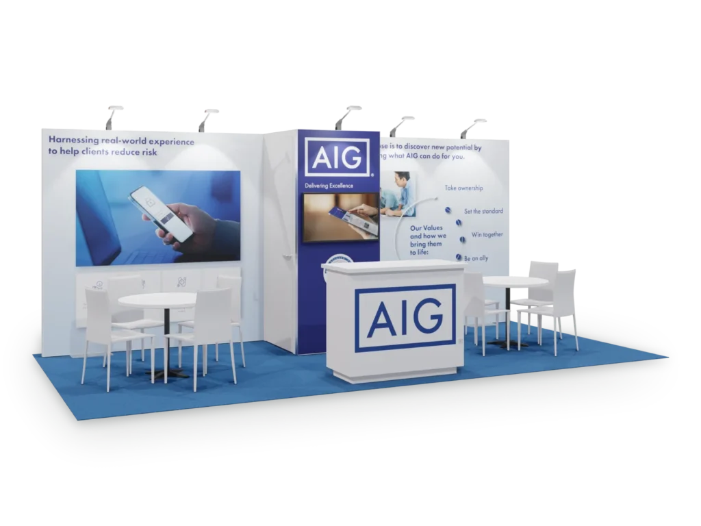 10×20 trade show booth design 1020 3B