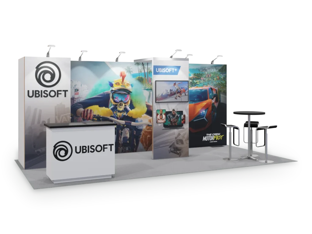 10×20 trade show booth design 1020 6L