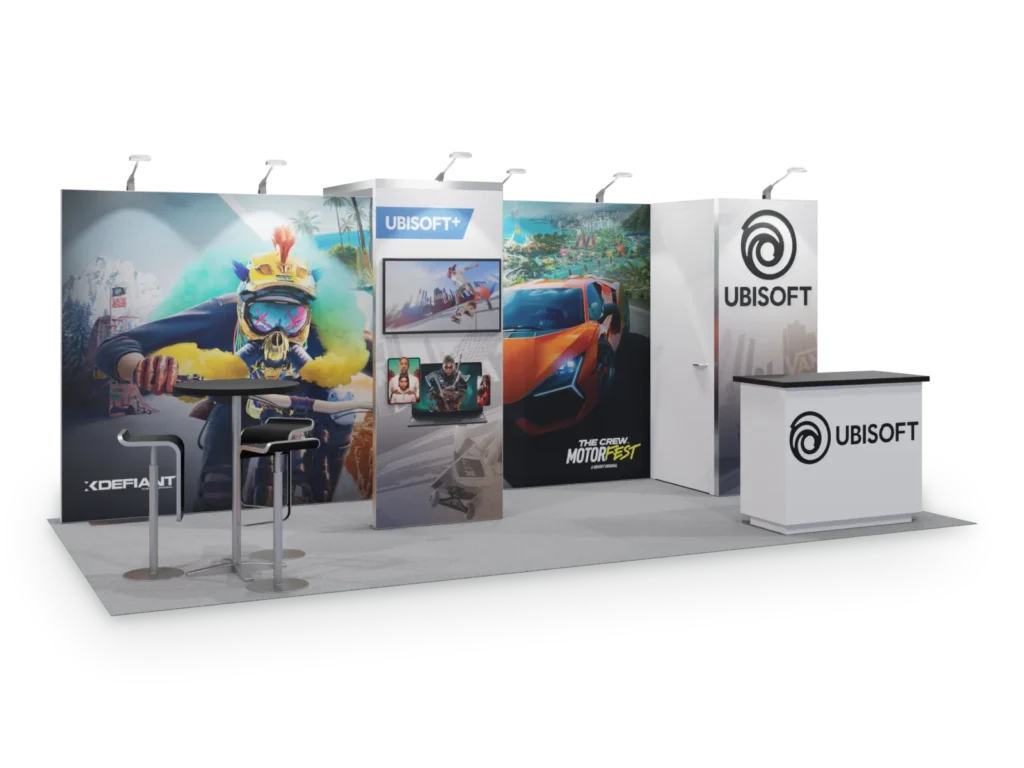 10×20 trade show booth design 1020 6R