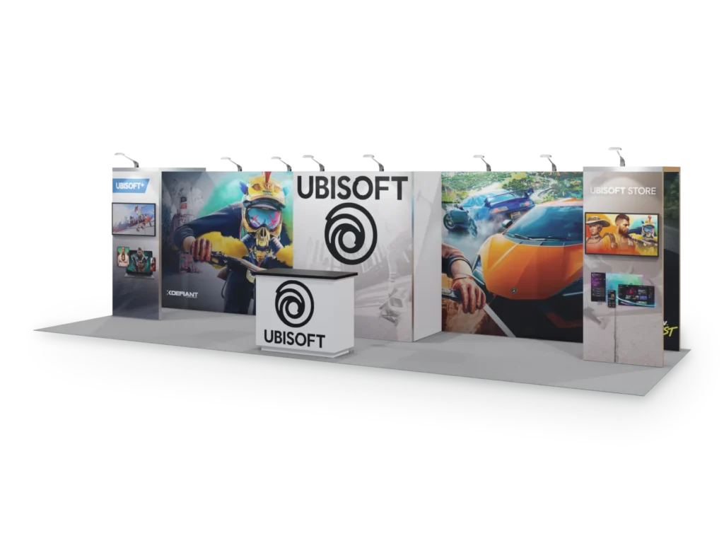 10×30 trade show booth design 1030 6S