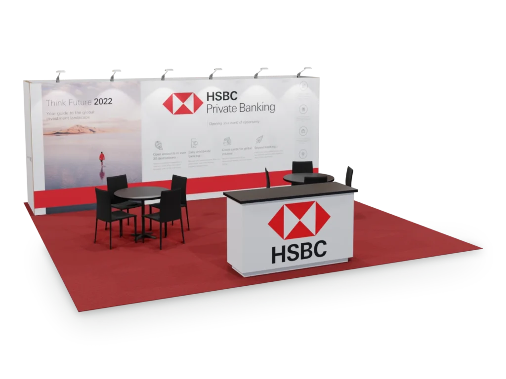 20×20 trade show booth design 2020 1A