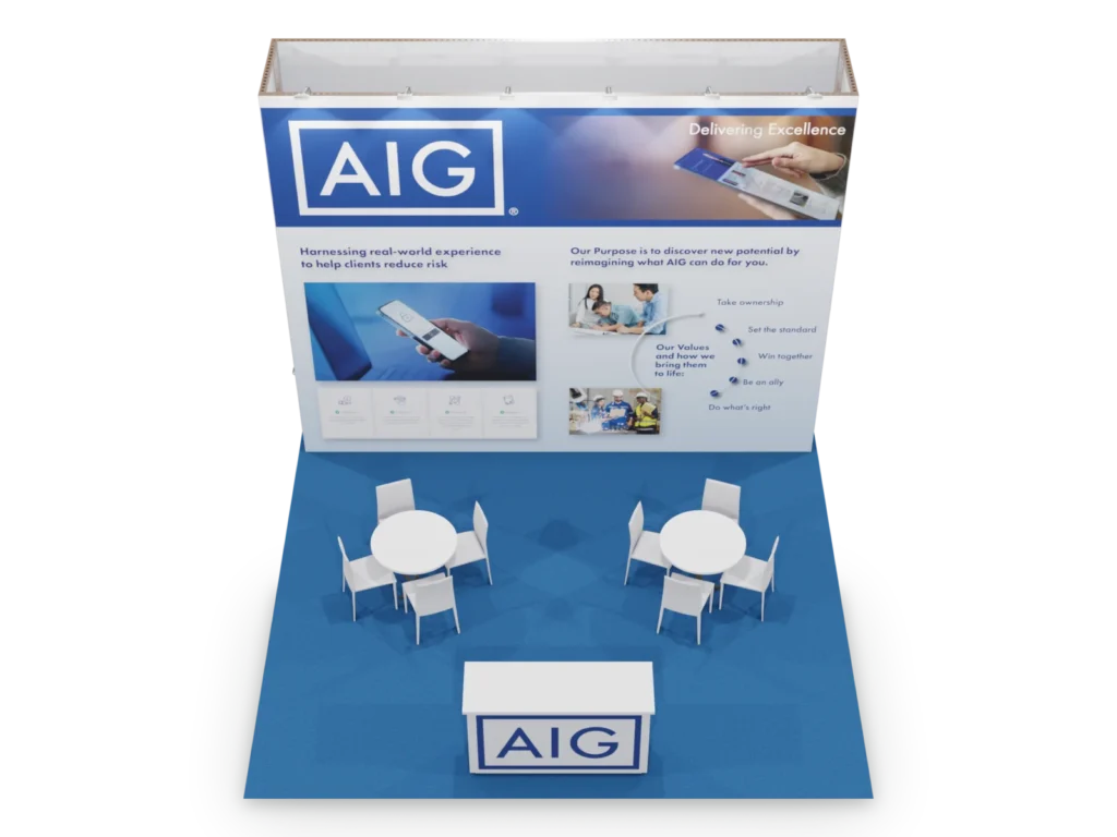 20×20 trade show booth design 2020 1C