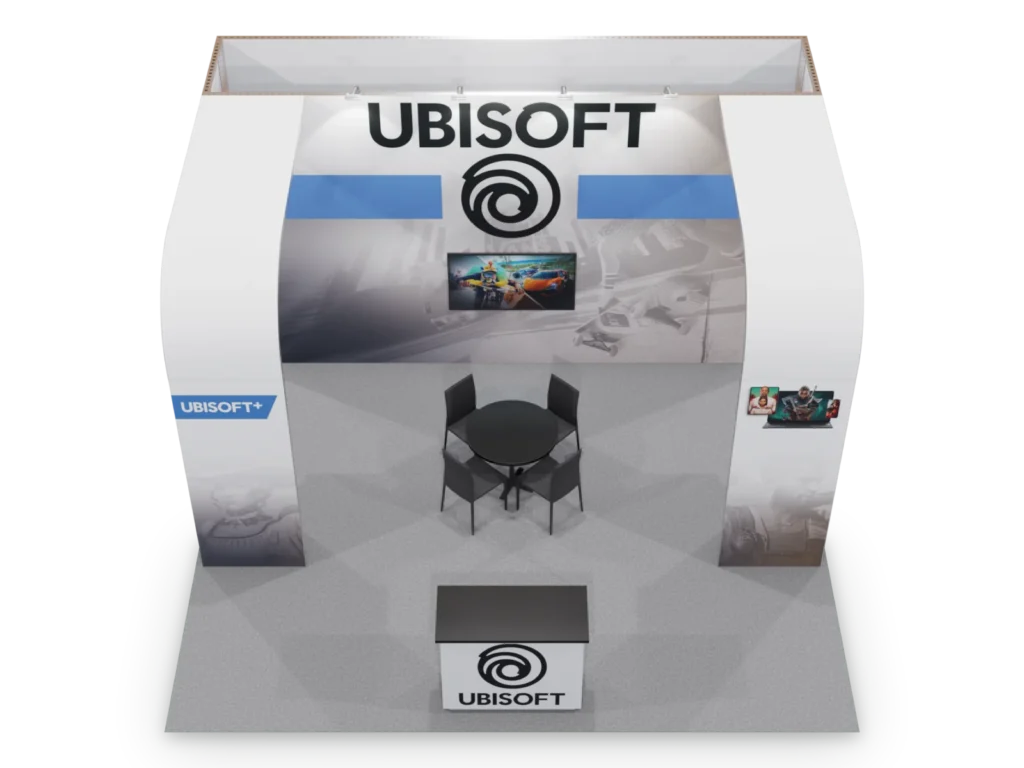 20×20 trade show booth design 2020 3
