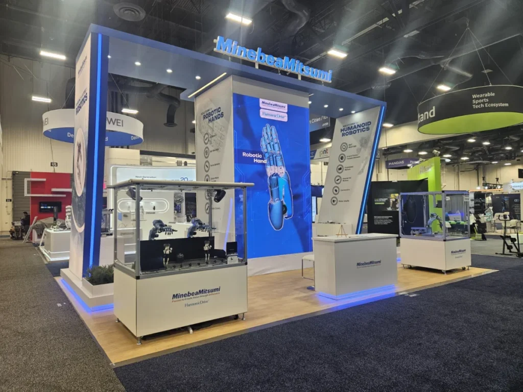 NMB trade show booth built by Prime Exhibits
