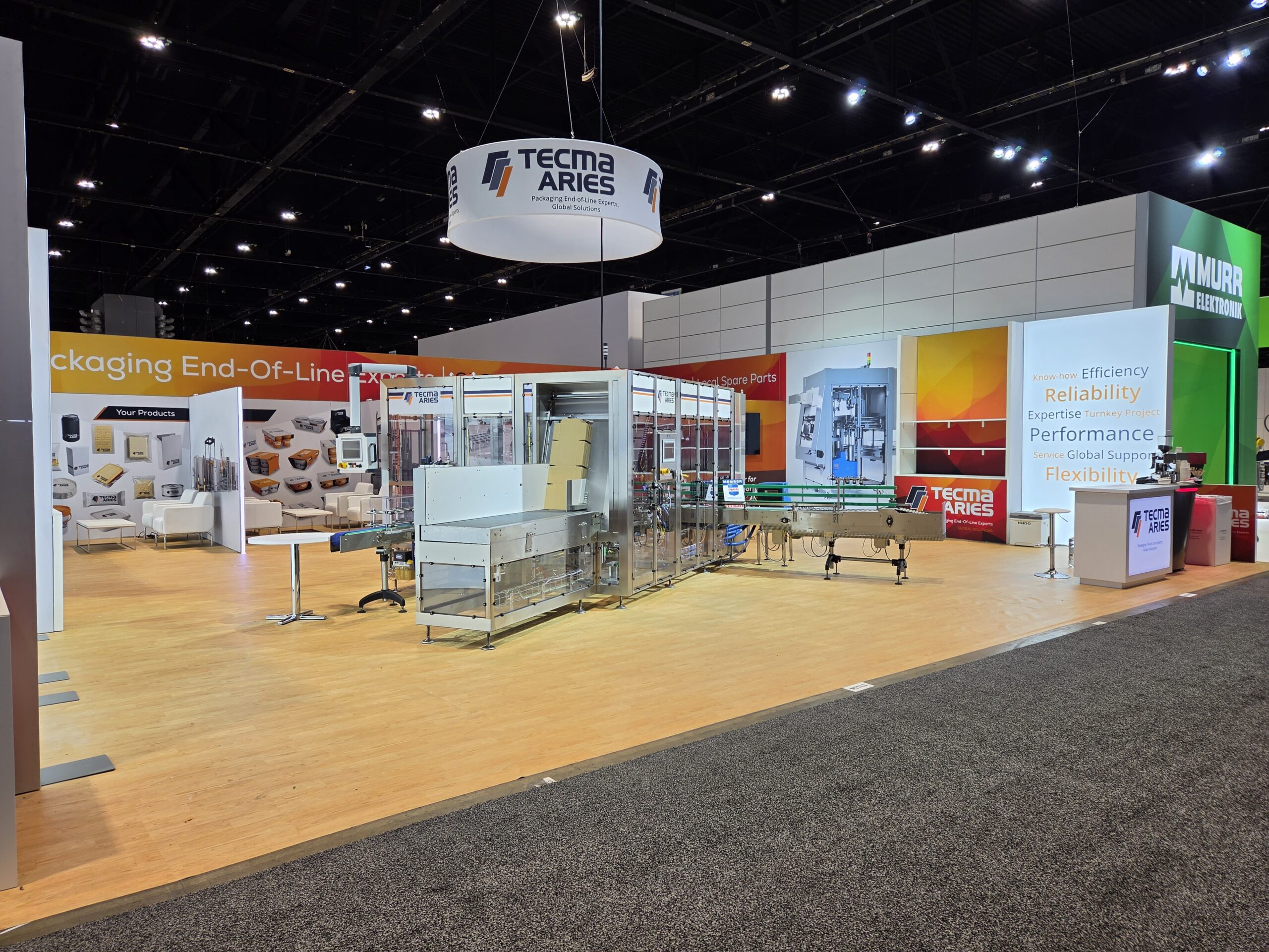 Tecma Aries 44×44 at Pack Expo 2026